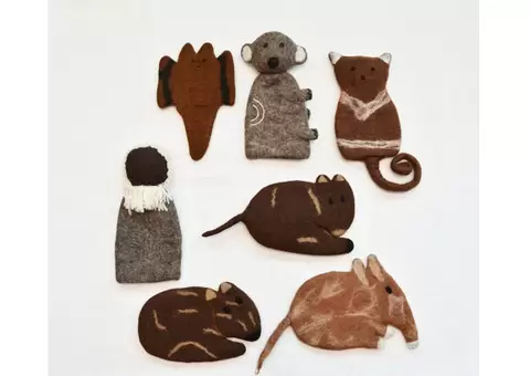 Cultural Connections with Handmade Puppets