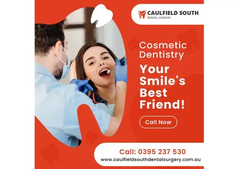 Cosmetic Dentistry at Caulfield South Dental Surgery for a Beautiful Smile