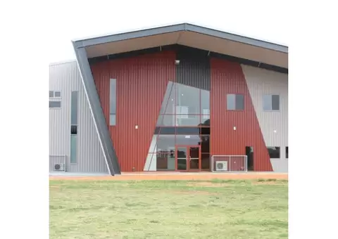 Commercial Shade Cantilevers for Indoor Sports Arenas - 1/3