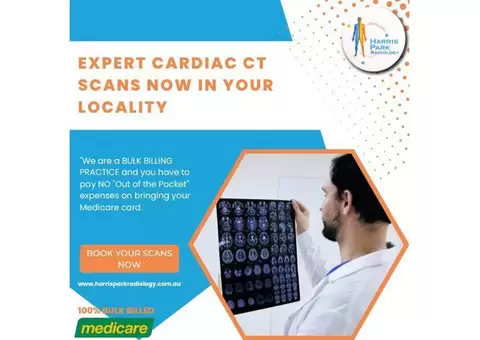Expert Cardiac CT Scans now in your locality at HarrisPark Radiology. (02) 8315 8292