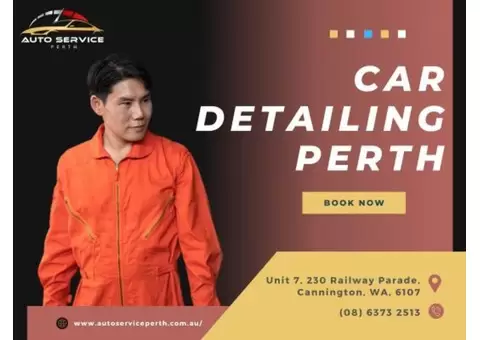 Top-Rated Car Detailing in Perth – Book Your Spot Today