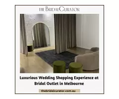 Luxurious Wedding Shopping Experience at Bridal Outlet in Melbourne