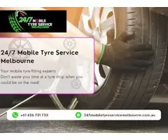 Get Tyre Repair Service 24/7 by 24/7 Mobile Tyre Service Melbourne