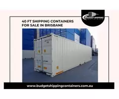 40 Ft Shipping Containers for Sale Brisbane – Great Deals Available!