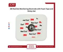 3M Red Dot Monitoring Electrode with Foam Tape and Sticky Gel | Australia