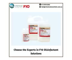 Choose the Experts in F10 Disinfectant Solutions