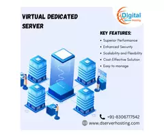 Enjoy super fast speed, enhanced security features with our virtual dedicated server.