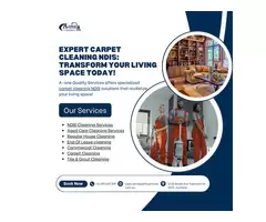 Deep Clean Comfort: Expert NDIS Carpet Cleaning Services in Adelaide