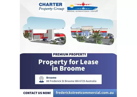 Property for Lease in Broome | Frederick Street Commercial