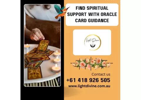 Find Spiritual Support With Oracle Card Guidance