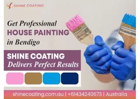 Get Professional House Painting in Bendigo | Shine Coating