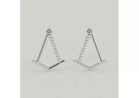 Searching for Stunning Moissanite Diamond Earrings?