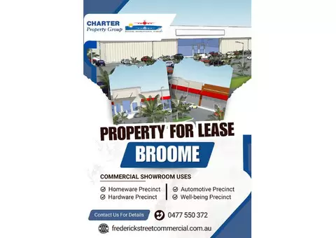 Property for Lease in Broome | Frederick Street Commercial
