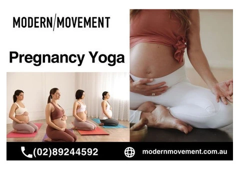 Pregnancy Yoga in Mona Vale | Modern Movement Yoga Studio