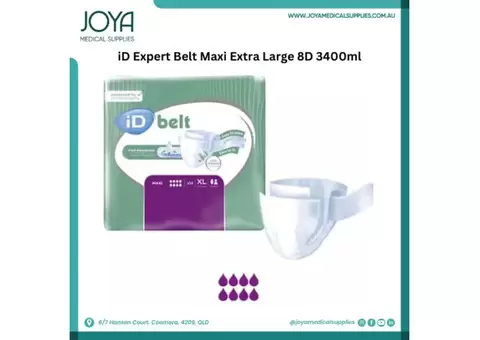 iD Expert Belt Maxi Extra Large 8D 3400ml | Joya Medical Supplies