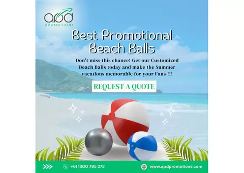 Custom Beach Balls to Promote Your Business
