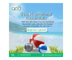 Custom Beach Balls to Promote Your Business