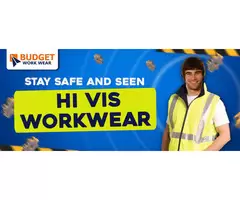 STAY SAFE AND SEEN: HI VIS WORKWEAR