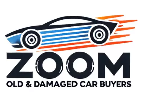 Zoom old and damaged car buyers