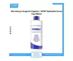Microdacyn Surgical Irrigation+Npwt Spikeable Screw Cap 990ml | Australia