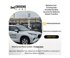 Bellarine Taxi - Book Cruising Cabs for Your Safe Journey