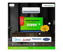 Affordable Multi-Split Systems Starting at $1999!