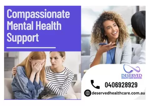 Comprehensive Mental Health Support in Geelong | Deserved Health Care Services