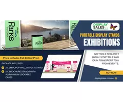 Portable Display Stands for Exhibitions | Display Sales