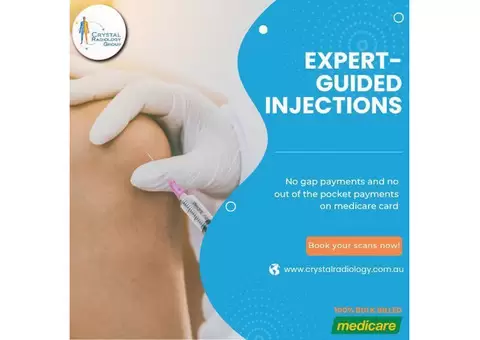 Expert Guided Injection Service at Crystal Radiology. (02) 8315 8292