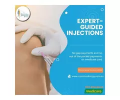 Expert Guided Injection Service at Crystal Radiology. (02) 8315 8292