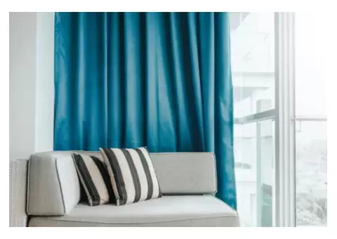 S fold curtains Melbourne