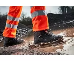 Stay Safe and Dry with Waterproof Work Boots!