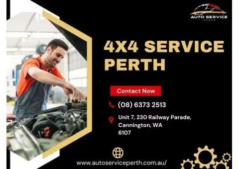How to Select the Best 4WD Service in Perth for Your Needs