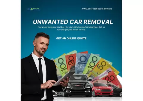 Cash Offers You’ll Love with Unwanted Vehicle Removal