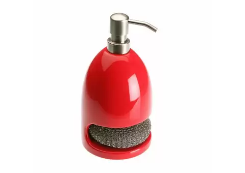 Soap Dispenser Versa Scourer Ceramic  - Qubyk AU