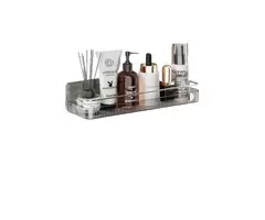 Advanced Grey Bathroom Wall Mounted Storage Rack - Qubyk AU