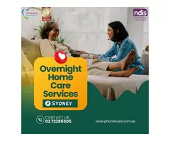 Overnight home care services