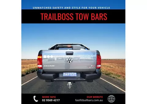 Heavy-Duty Towing Made Easy with Trailboss Tow Bars