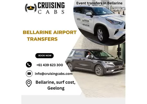 Airport Taxi Transfers in Bellarine – Easy and Reliable Rides with Cruising Cabs
