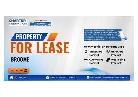 Property for Lease in Broome | Frederick Street Commercial
