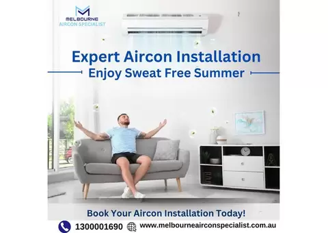 Expert Aircon Installation – Stay Cool This Summer!