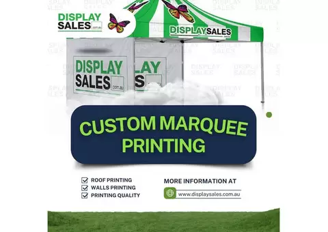 Custom Marquee Printing | Display Sales