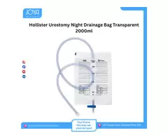 Hollister Urostomy Night Drainage Bag Transparent 2000ml | Australia