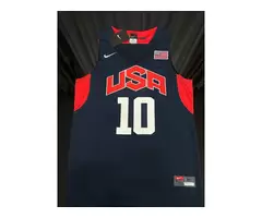 Kobe Bryant USA DARK BLUE/RED Hand Signed Jersey PSA/DNA Authentication