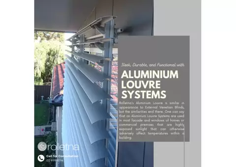 Energy Efficiency Made Easy with Aluminium Louvre