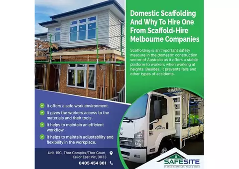Two Plank Scaffold Hire & Sales in Melbourne | Safe Site Group