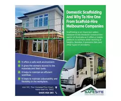 Two Plank Scaffold Hire & Sales in Melbourne | Safe Site Group