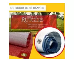 High-Quality Mesh Banner for All Your Advertising Needs