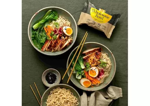 Craving Ramen? Try Wholesome Bowl's Healthy and Flavorful Option!