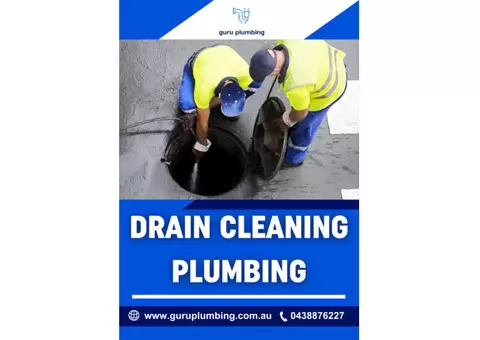 Drain Cleaning Plumbing - Guru Plumbing